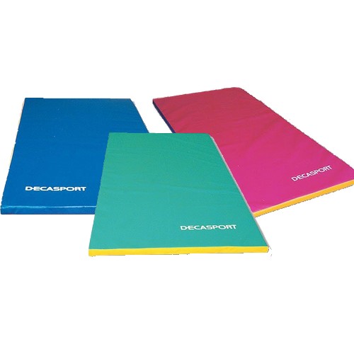 Tapis de gymnastique bleu foncé