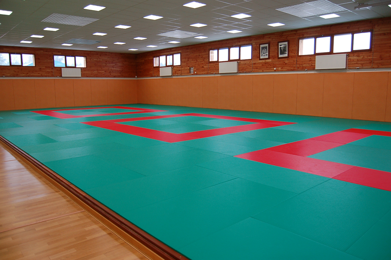 Protection murale pour dojo de judo
