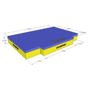 sautoir hauteur compétition monobloc decasport