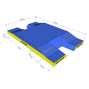 sautoir perche compétition monobloc double entrée