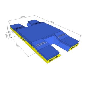 sautoir perche compétition modulaire double entrée decasport