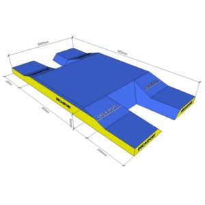 sautoir perche compétition monobloc double entrée decasport