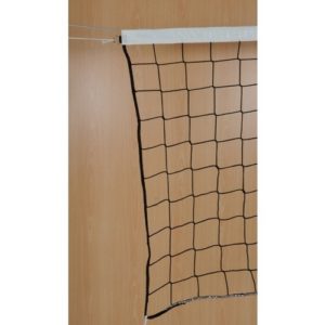 filet volley compétition 3 mm sans nœud maille 100 mm cable acier decasport