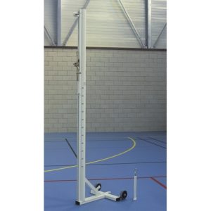 poteaux de volley acier scolaire sur embase decasport