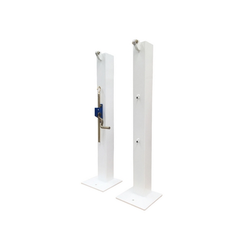 Poteau acier 100x100 avec platine Clearance