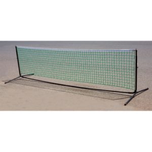 poteaux mini tennis acier avec filet